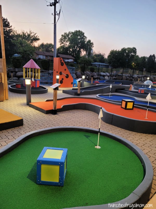 the burrow mini golf Twin Cities Frugal Mom