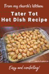 Tater Tot Hotdish Recipe Pinterest