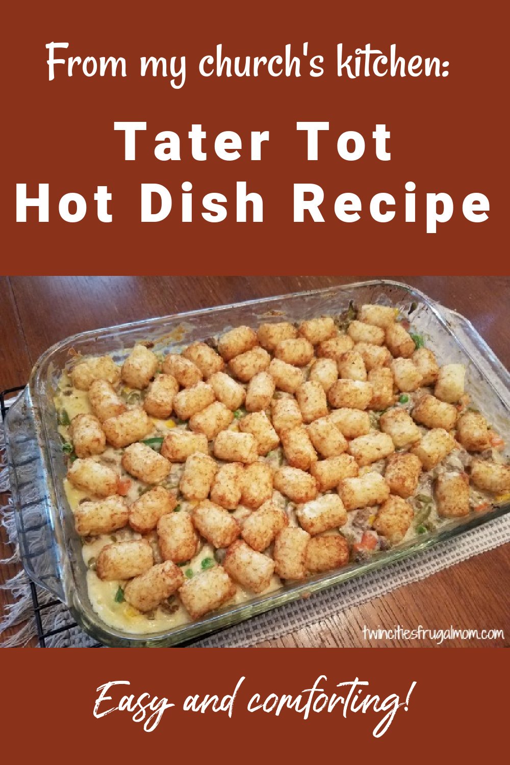 Tater Tot Hotdish Recipe Pinterest