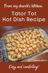 Tator Tot Hot Dish Recipe