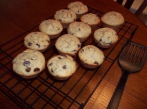 Banana Chocolate Chip Muffins