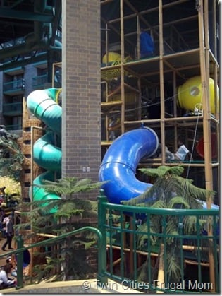 slides at adventure peak