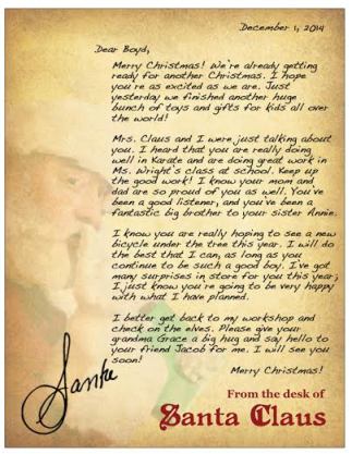 Another Christmas template