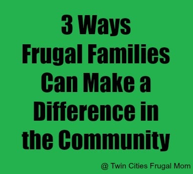 make a difference in community