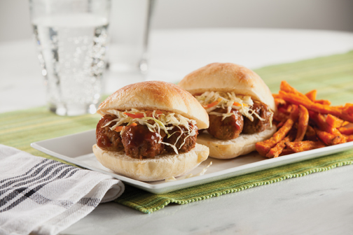 Mightly Meatball Sliders