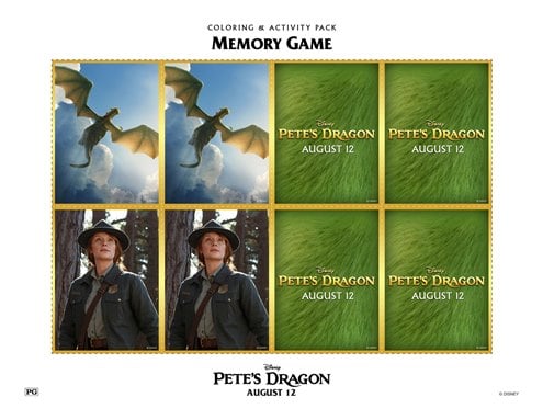 PetesDragonMemoryGame