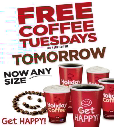 holidayfreecoffeetuesdays