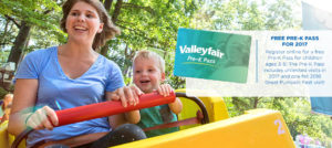 Valleyfair Pre K Pass