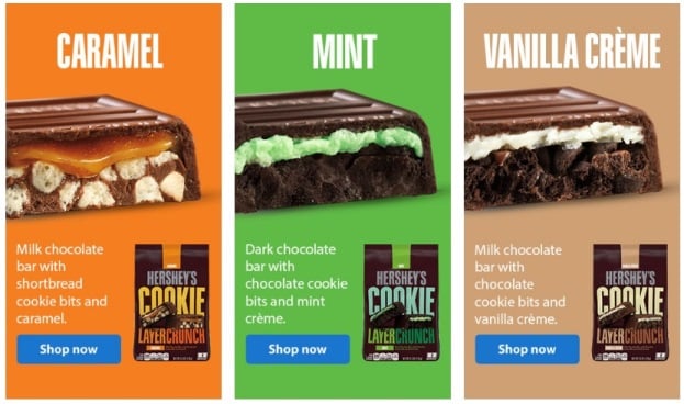 hersheyscookieflavors