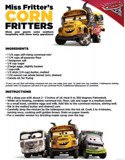 Cars3CornFritters