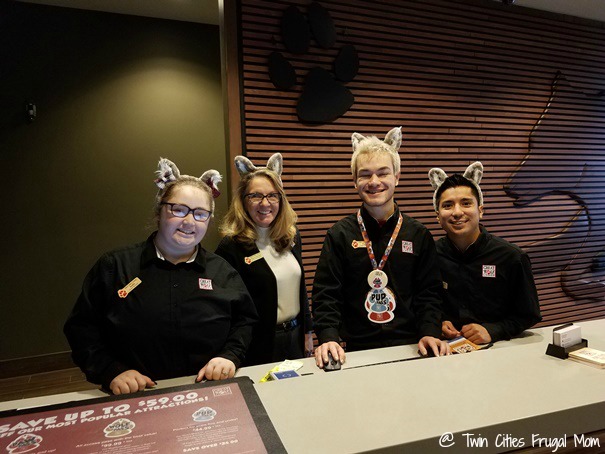 Staff at Great Wolf Lodge Bloomington