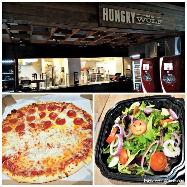 Great Wolf Lodge Bloomington Hungry as a Wolf Pizza