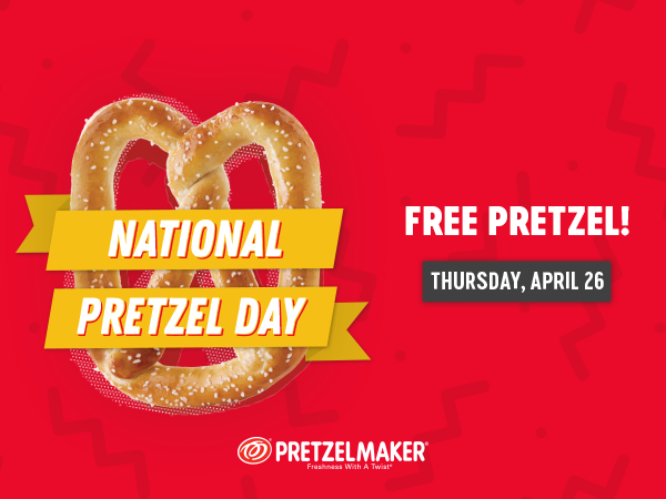 Pretzelmaker National Pretzel Day 2018