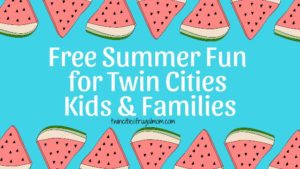 free summer fun twin cities kids