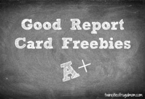 Good Report Card Freebies