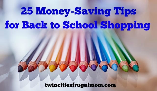25 Tips Save Money School