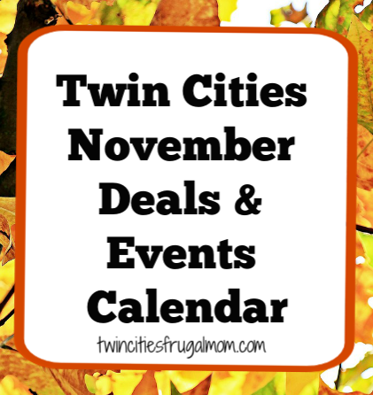 Twin Cities November Calendar