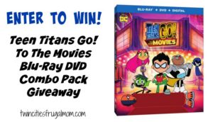 Teen Titans Go to the Movies DVD Giveaway