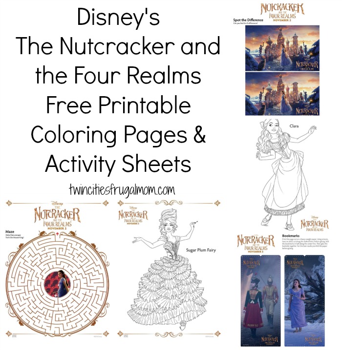 Disney's The Nutcracker and the Four Realms Free Printable Coloring ...