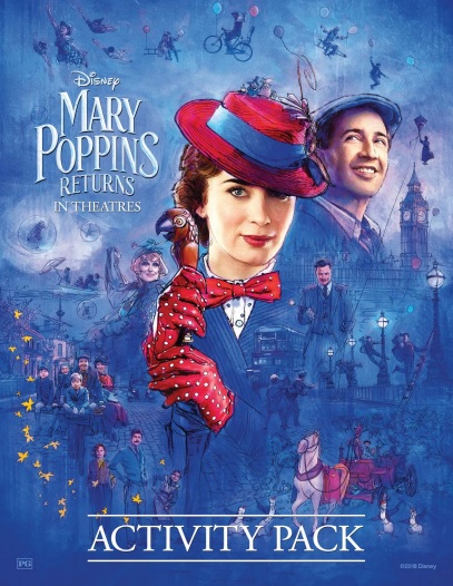 Mary Poppins Returns Free Printable Activity Pack