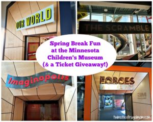 Minnesota Children's Museum Spring Break Fun