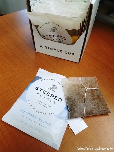 Steeped Coffee Sample