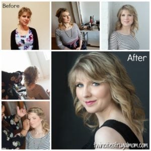 Pink Parasol Photography Before & After