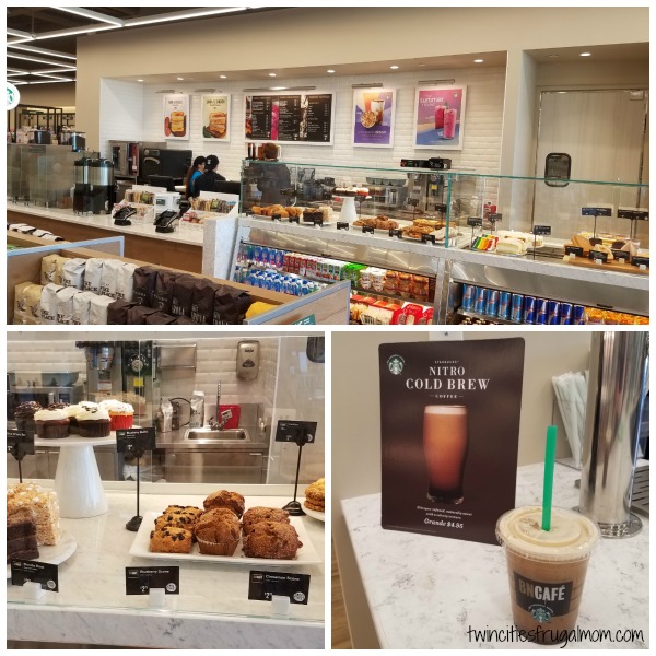 Cafe inside of the Barnes & Noble Prototype Store in Woodbury