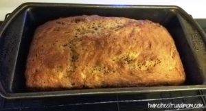 best banana bread in pan