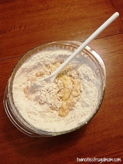 Best Banana Bread Recipe - Mix Ingredients