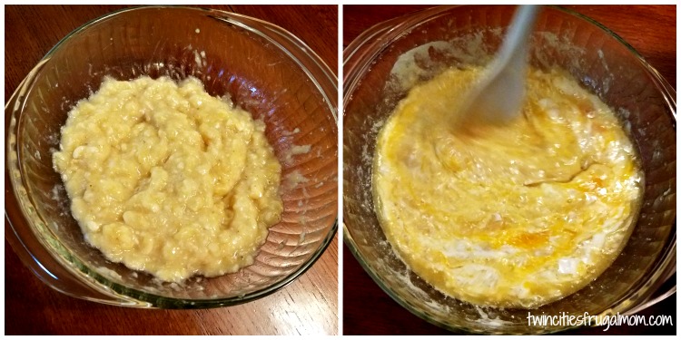 Best Banana Bread Recipe- wet ingredients