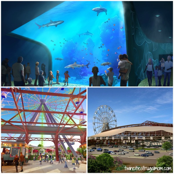 Glimpses of the new St. Louis Aquarium and attractions