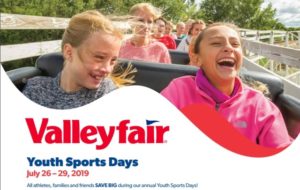 Valleyfair Youth Sports Days