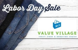 Labor Day Sale Arc's Value Village