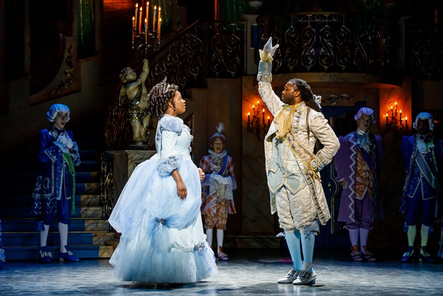 Rajane Katurah and Dwight Leslie in Cinderella | Photo by David Rubene Photography