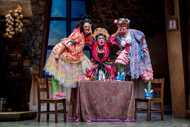Ashawnti Sakina Ford, Autumn Ness, Kimberly Richardson in Cinderella | Photo by David Rubene Photography