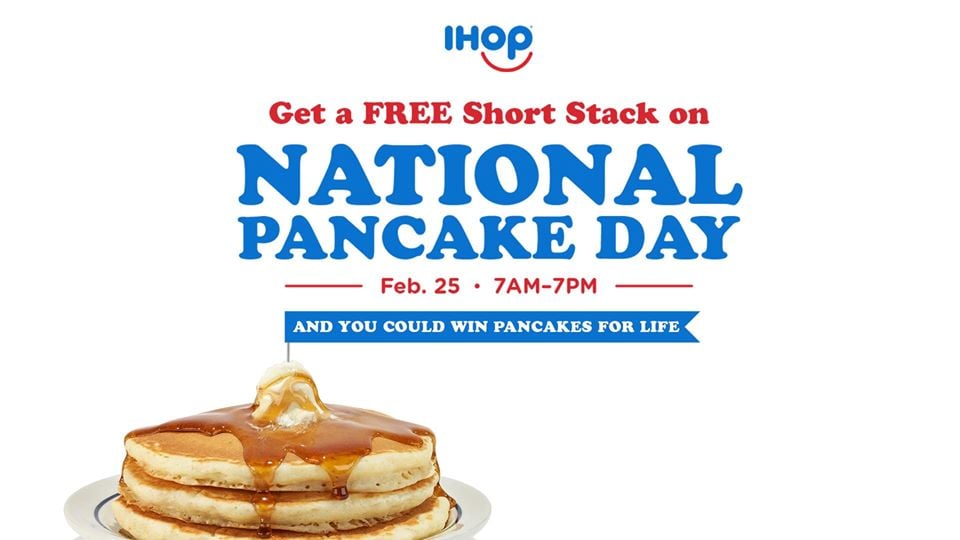 IHOP Free Pancake Day 2020