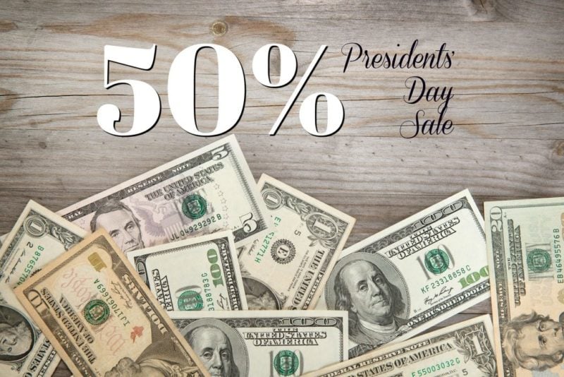 President's Day Sale