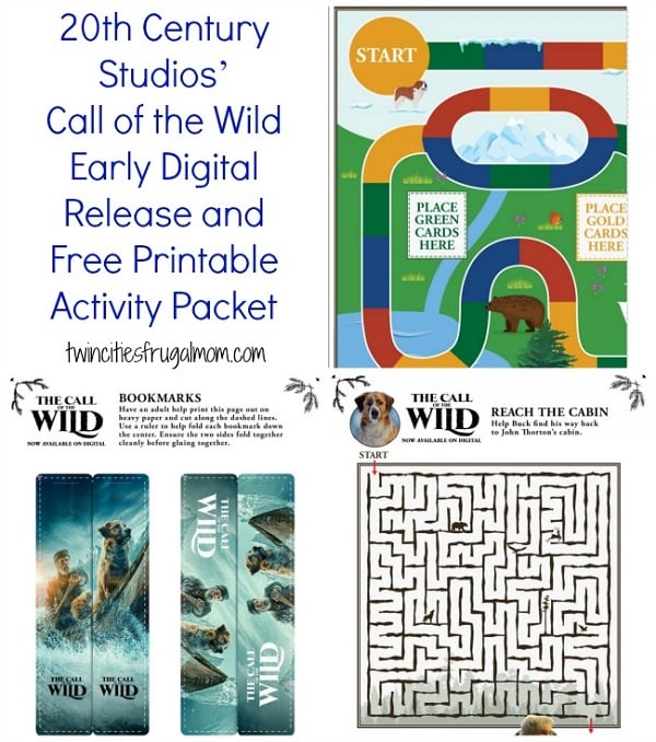 Call of the Wild Free Printables