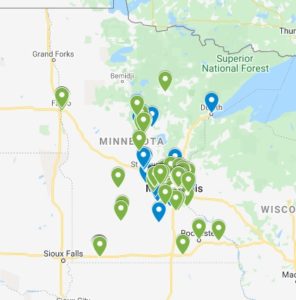 Hunger Solutions map