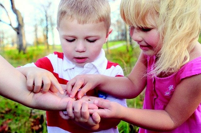Children Playing Outside