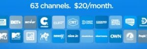 Philo 63 channels