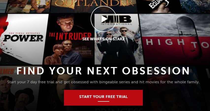 Starz Trial