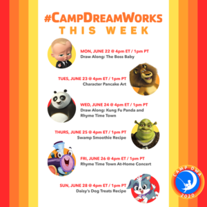 Camp DreamWorks Week 1