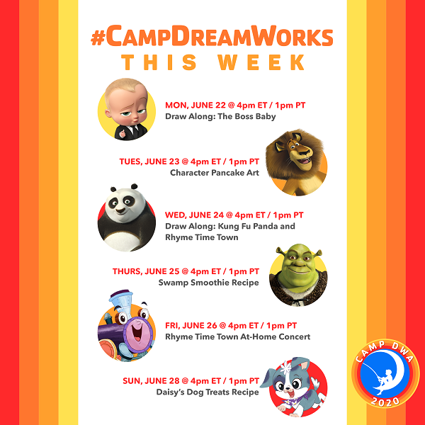 Camp DreamWorks Week 1