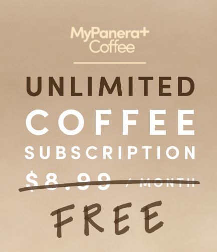 Panera Free Coffee Subscription