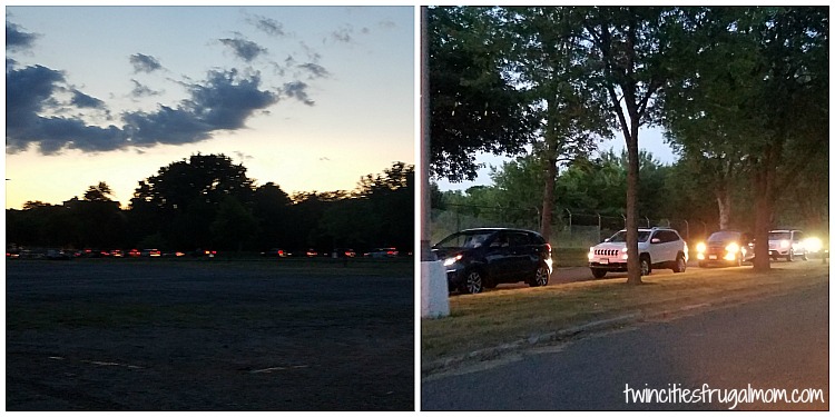 Dinosaur Adventure Drive Thru after dark