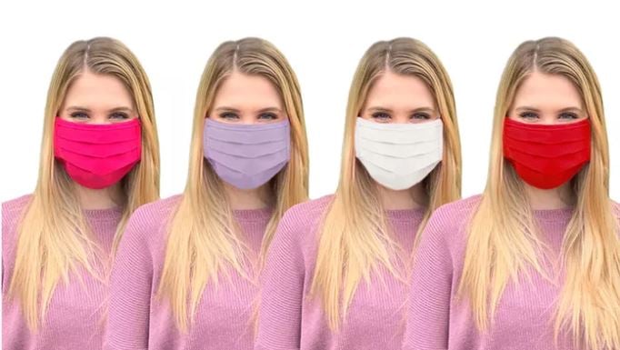 Groupon pleated masks