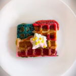 Patriotic Berry Waffles