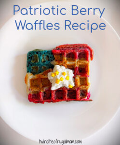 Patriotic Berry Waffles Recipe
